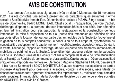 Contenu publication