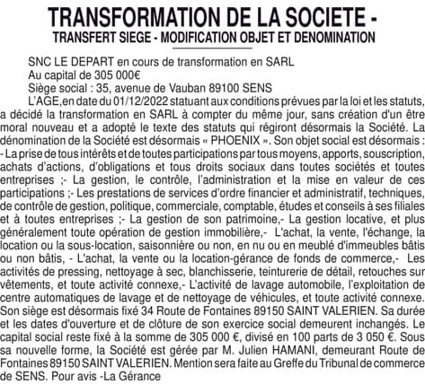 Contenu publication