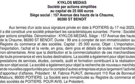 Contenu publication