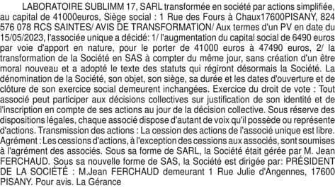 Contenu publication