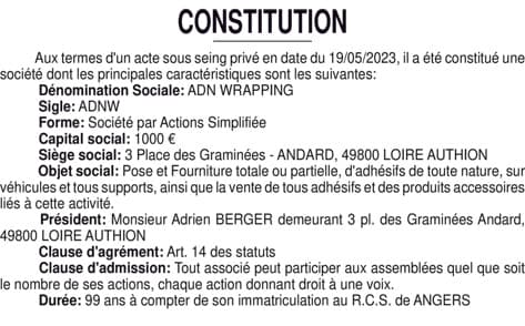 Contenu publication