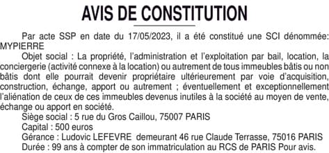 Contenu publication