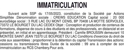 Contenu publication