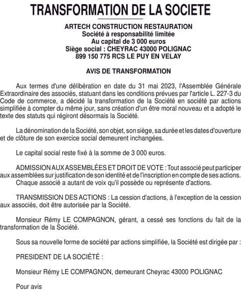 Contenu publication