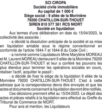 Contenu publication