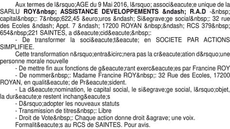 Contenu publication