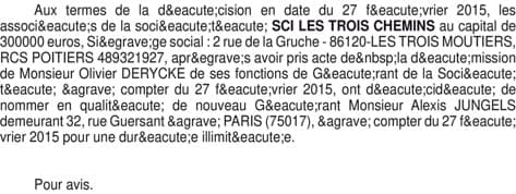 Contenu publication