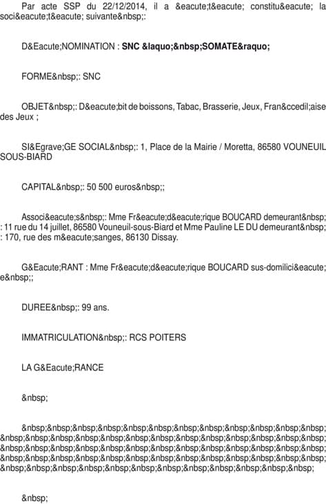 Contenu publication