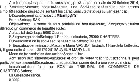 Contenu publication