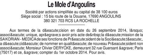 Contenu publication