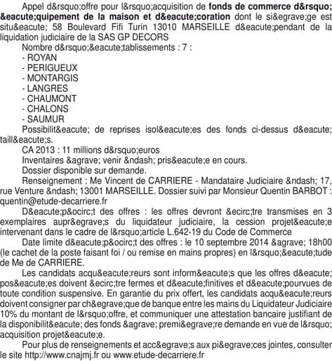 Contenu publication