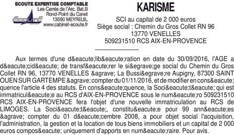 Contenu publication