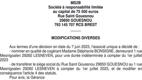 Contenu publication