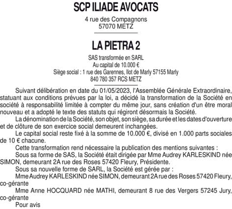 Contenu publication