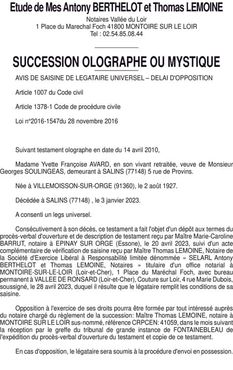 Contenu publication