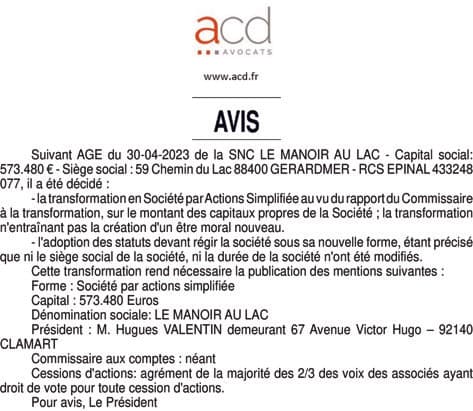 Contenu publication