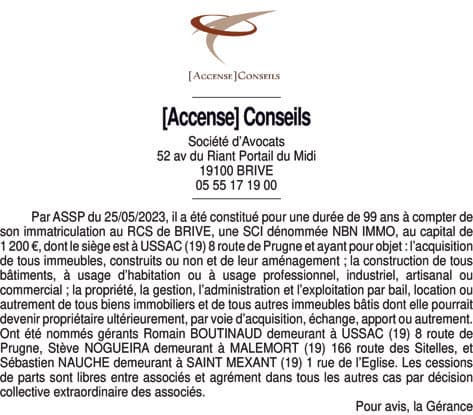 Contenu publication