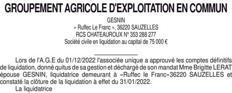 Contenu publication