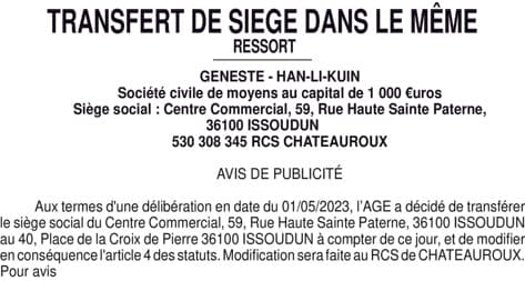Contenu publication