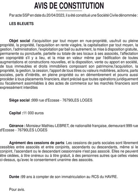 Contenu publication