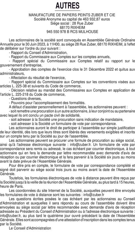Contenu publication