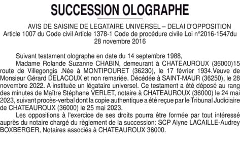 Contenu publication