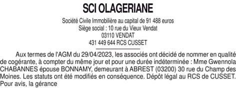 Contenu publication