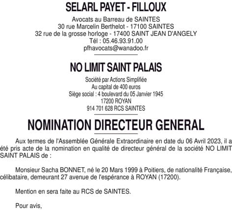 Contenu publication
