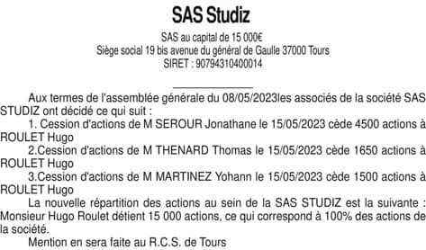 Contenu publication