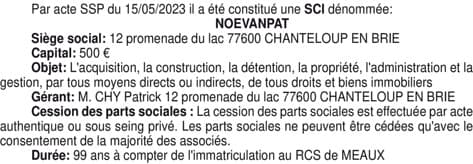 Contenu publication