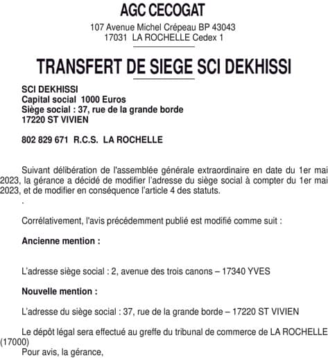 Contenu publication