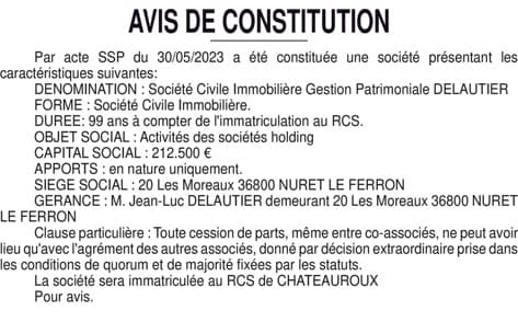 Contenu publication
