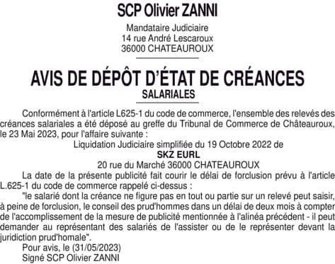 Contenu publication