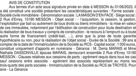 Contenu publication