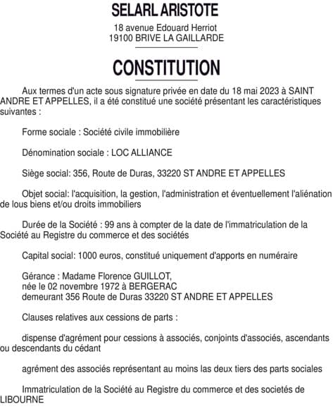 Contenu publication