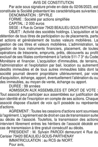 Contenu publication