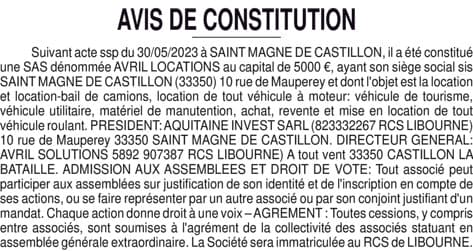 Contenu publication