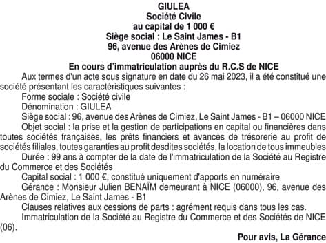 Contenu publication