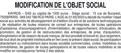 Contenu publication