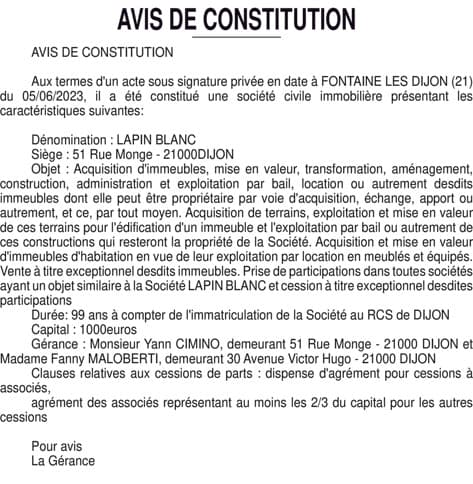 Contenu publication