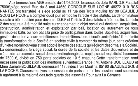 Contenu publication