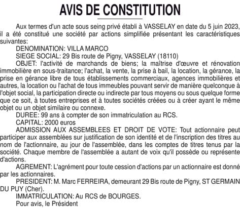 Contenu publication