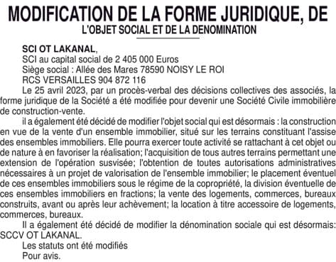 Contenu publication