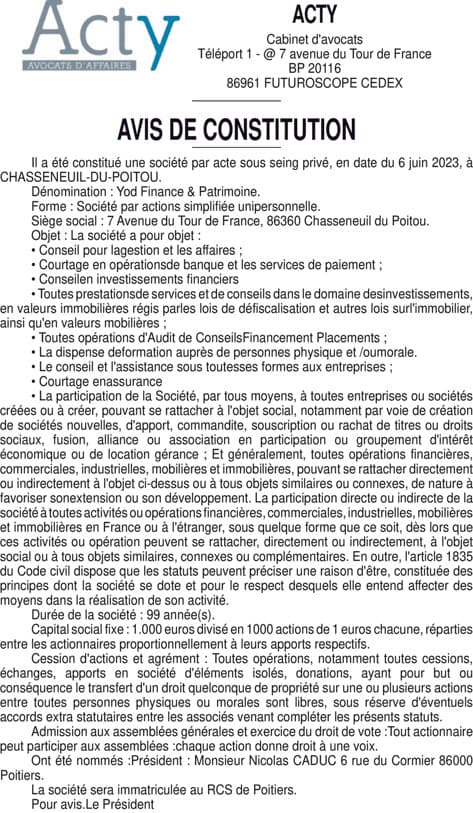 Contenu publication
