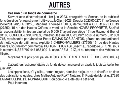 Contenu publication