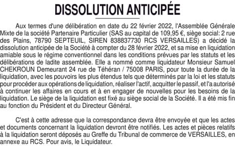 Contenu publication