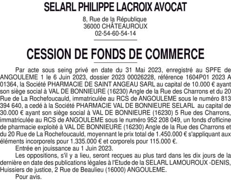 Contenu publication