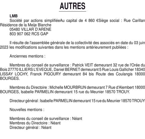 Contenu publication