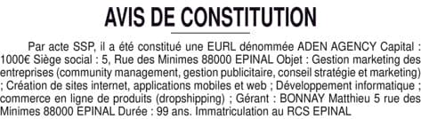 Contenu publication