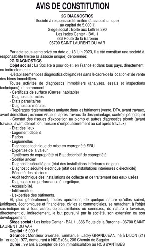 Contenu publication